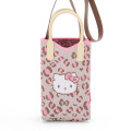 Japan Sanrio Rootote 2way Mini Tote Bag - Hello Kitty - 2