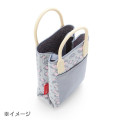 Japan Sanrio Rootote 2way Mini Tote Bag - Hello Kitty - 5