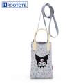 Japan Sanrio Rootote 2way Mini Tote Bag - Kuromi - 1