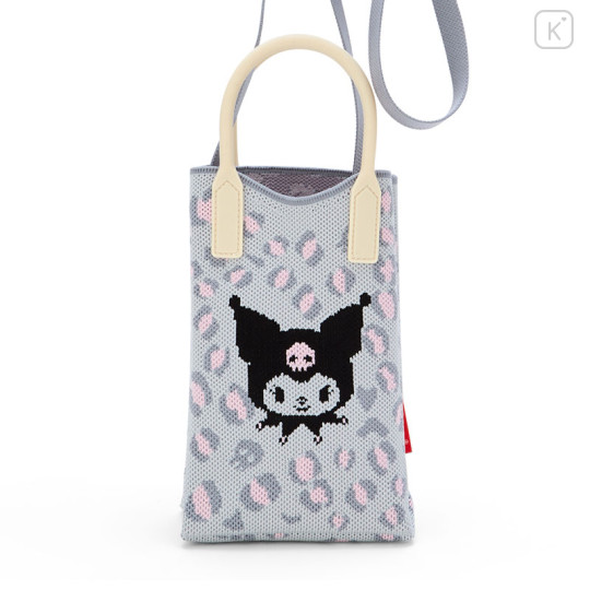 Japan Sanrio Rootote 2way Mini Tote Bag - Kuromi - 2