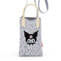 Japan Sanrio Rootote 2way Mini Tote Bag - Kuromi - 2