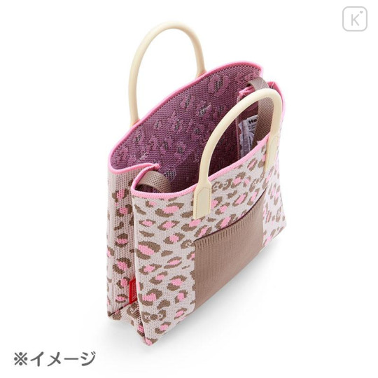 Japan Sanrio Rootote 2way Tote Bag - Kuromi - 5