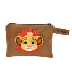 Japan Disney Store Mascot Flat Pouch - Simba The Lion King 30th Anniversary