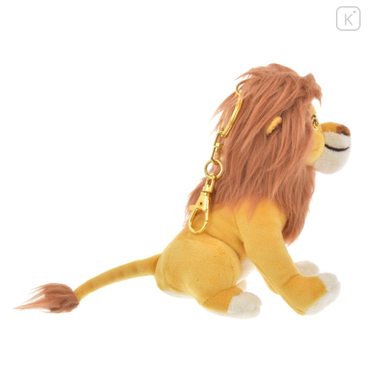 Japan Disney Store Fluffy Plush Keychain - Mufasa / The Lion King 30th Anniversary - 4