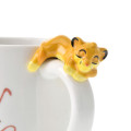Japan Disney Store Mug with Nokkari Figure - Simba & Zazu / The Lion King 30th Anniversary - 4