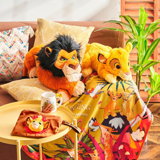 Japan Disney Store Mug with Nokkari Figure - Simba & Zazu / The Lion King 30th Anniversary - 7