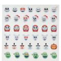 Japan Disney Store Icon Sticker - Tim Burton's The Nightmare Before Christmas : Emoji Face - 3
