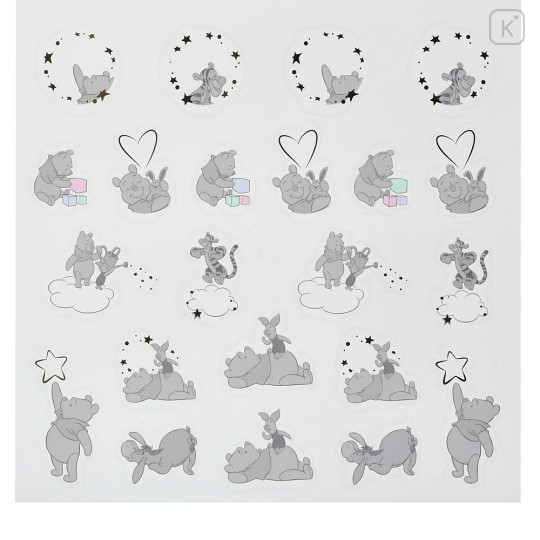 Japan Disney Store Sticker Collection - Pooh & Friends / Constellation - 4