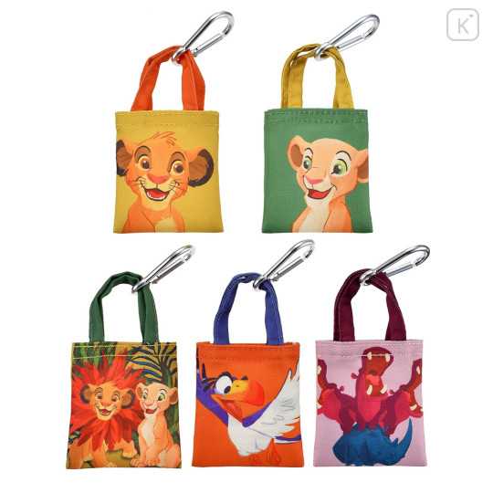 Japan Disney Store Secret Tiny Tote Bag with Carabiner - The Lion King 30th Anniversary : Blind Box - 1
