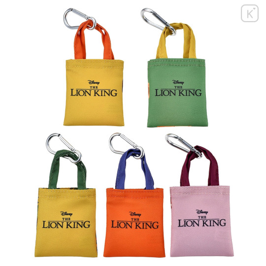 Japan Disney Store Secret Tiny Tote Bag with Carabiner - The Lion King 30th Anniversary : Blind Box - 2