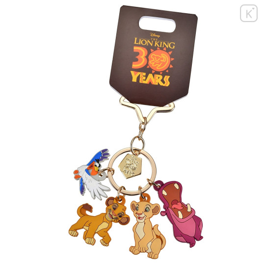 Japan Disney Store Key Holder Keychain - The Lion King 30th Anniversary - 2