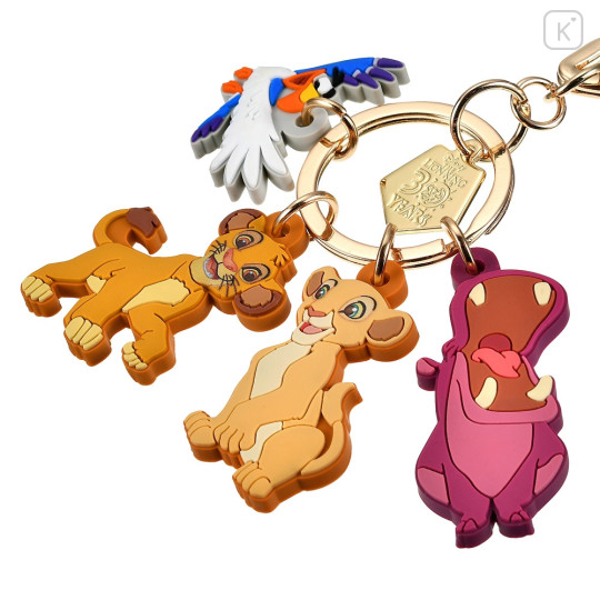 Japan Disney Store Key Holder Keychain - The Lion King 30th Anniversary - 5