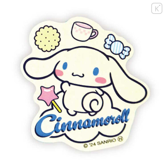 Japan Sanrio Vinyl Sticker - Cinnamoroll / Tea Time - 1