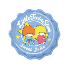 Japan Sanrio Vinyl Sticker - Little Twin Stars / Retro Vintage
