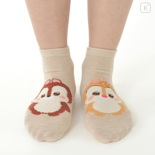 Japan Disney Store Crew Socks - Chip & Dale : Urupocha-chan - 2
