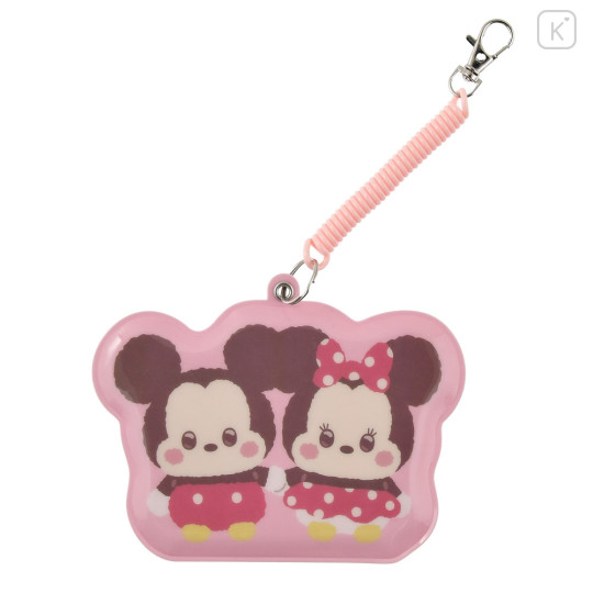 Japan Disney Store Pass Case Card Holder - Mickey & Minnie Mouse / Urupocha-chan - 1