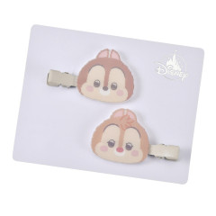 Japan Disney Store Hair Clip Set - Chip & Dale / Urupocha-chan