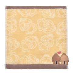 Japan Disney Store Mini Towel Handkerchief - Chip & Dale / Urupocha-chan
