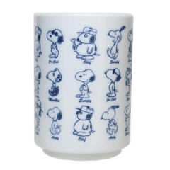 Japan Peanuts Japanese Tea Cup - Snoopy / Brothers