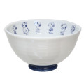 Japan Peanuts Porcelain Rice Bowl - Snoopy / Brothers - 1