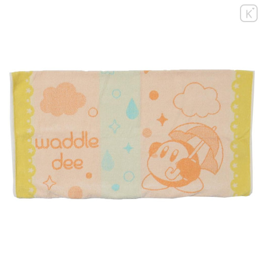 Japan Kirby Pillow Cover Towel - Rainy / Waddle Dee - 1