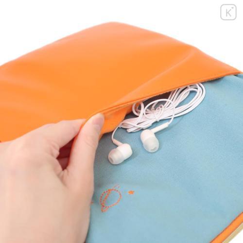 Japan Disney Bifold Laptop / Tablet Case - Mickey Mouse Orange & Blue - 4