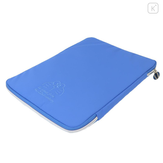 Japan Doraemon Bifold Laptop / Tablet Case - Blue - 2