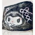 Japan Sanrio Eco Shopping Bag & Pouch - Kuromi / Midnight Melokuro - 4