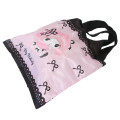 Japan Sanrio Eco Shopping Bag & Pouch - My Melody / Midnight Melokuro - 2