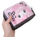 Japan Sanrio Eco Shopping Bag & Pouch - My Melody / Midnight Melokuro - 4