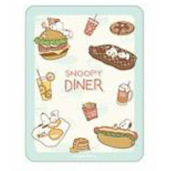 Japan Peanuts Vinyl Deco Sticker - Snoopy Diner : 60's Retro Fastfood