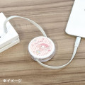 Japan Sanrio Reel USB Type-C to Type-C Sync & Power Cable - My Melody - 5