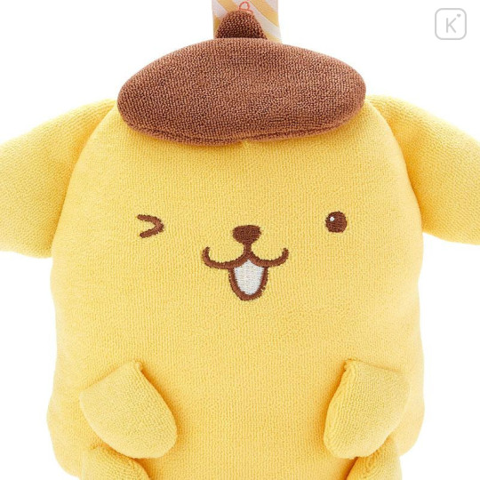 Japan Sanrio Bath Mittens - Pompompurin - 5