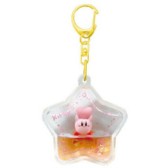 Japan Kirby Shaka Shaka Keychain - Star & Heart