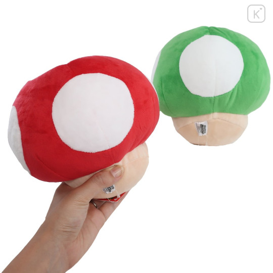 Japan Mario Plush Toy (S) - 1 Up Mushroom - 2