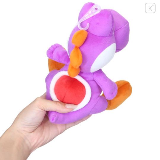 Japan Mario Plush Toy (S) - Purple Yoshi - 3