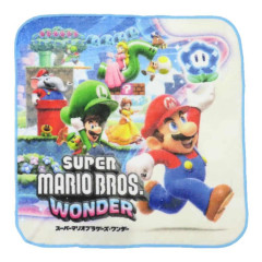 Japan Mario Mini Towel Handkerchief - Super Mario Bros Wonder