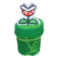 Japan Mario Jacquard Mini Towel Handkerchief - Piranha Plant / Super Mario - 4