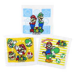 Japan Mario Hand Towel Set of 3 - Super Mario