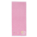 Japan San-X Jacquard Face Towel - Korilakkuma / Pink Strawberry - 1