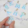 Japan Sanrio Alphabet Acrylic Keychain - Cinnamoroll / A - 2