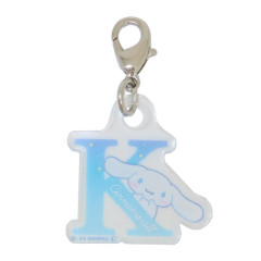 Japan Sanrio Alphabet Acrylic Keychain - Cinnamoroll / K