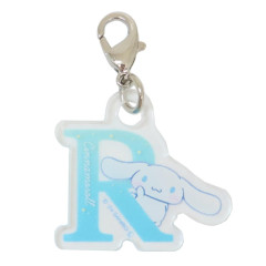 Japan Sanrio Alphabet Acrylic Keychain - Cinnamoroll / R