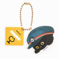 Japan Mofusand Mofumofu Station Acrylic Stand & Keychain - Cat / Black Cat - 5