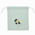 Japan Mofusand Mofumofu Station Drawstring Bag - Cat / Clatter Clatter - 4