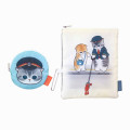 Japan Mofusand Mofumofu Station Pouch 2 Size Set - Cat - 1