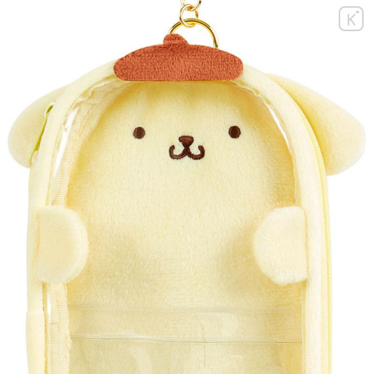 Japan Sanrio Original Acrylic Stand Holder - Pompompurin / Enjoy Idol - 4