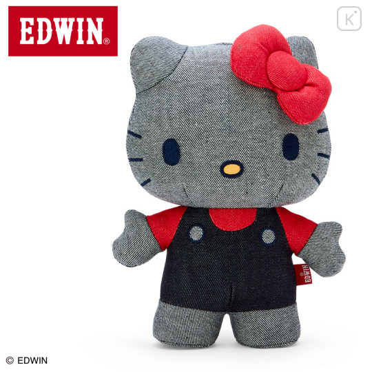 Japan Sanrio × Edwin Plush Toy - Hello Kitty - 1