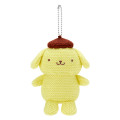 Japan Sanrio Original Amigurumi Style Knit Mascot Holder - Pompompurin - 1