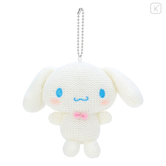 Japan Sanrio Original Amigurumi Style Knit Mascot Holder - Cinnamoroll - 1